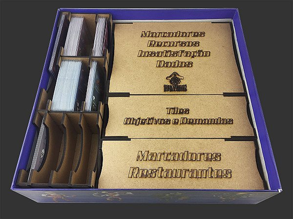 Organizador (INSERT MDF) para Space Cantina