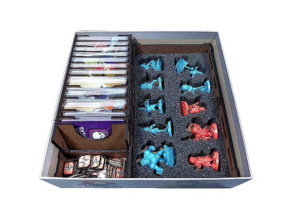Organizador (INSERT MDF) para Marvel United (Versão Nacional) - Modelo 2