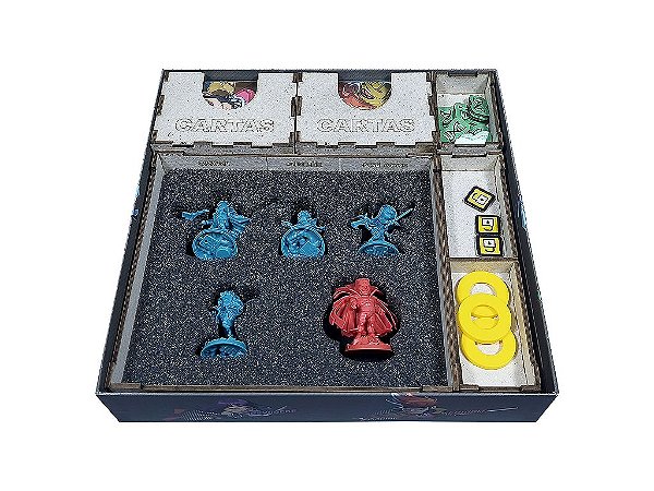 Organizador (SOFT INSERT PARANÁ) para Marvel United: X-Men - Blue Team