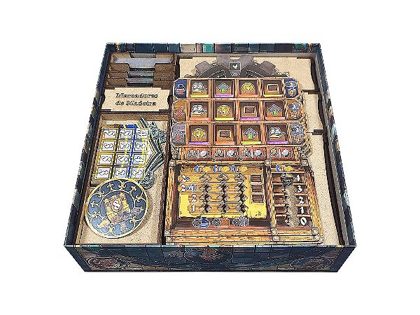 Organizador (INSERT MDF) para Orloj - O Relógio Astronômico de Praga