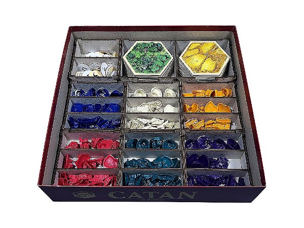 Organizador (SOFT INSERT PARANÁ) para Catan 6ª Edição