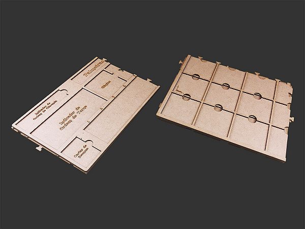 Playmat em MDF para Five Tribes - SEM CASE