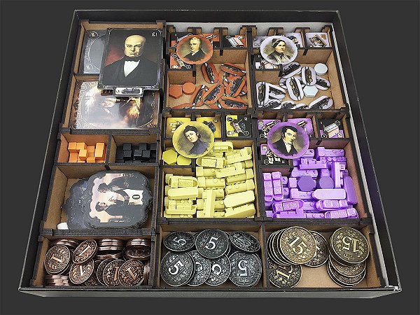 Organizador (INSERT MDF) para Brass: Lancashire