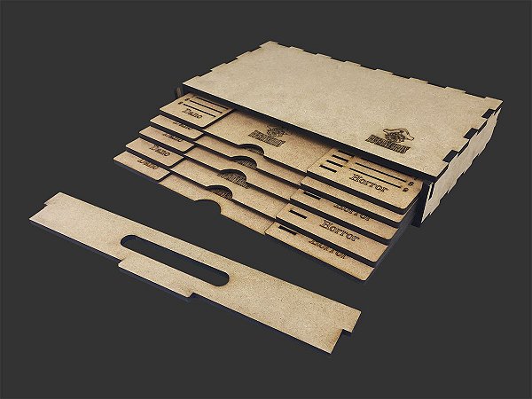 Kit Dashboard para Mansions of Madness (5 unidades) - COM CASE