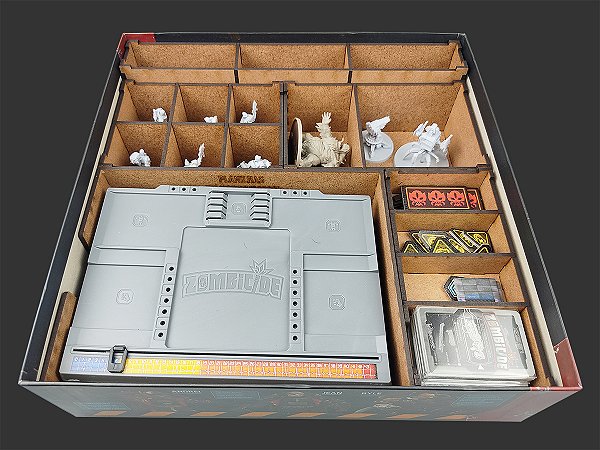 Organizador (INSERT MDF) para Zombicide Black Ops