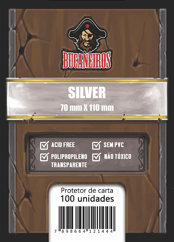 SLEEVE SILVER (70 x 110)