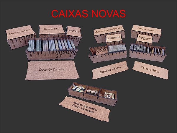 Kit de Conversão para Big Box Modelo 1 para Modelo 2 - Eldritch Horror