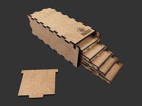 Kit Módulo para Dashboard Terra Mystica - Os Mercadores (5 unidades) - COM CASE