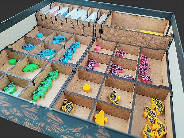 Organizador (INSERT MDF) para Mariposas