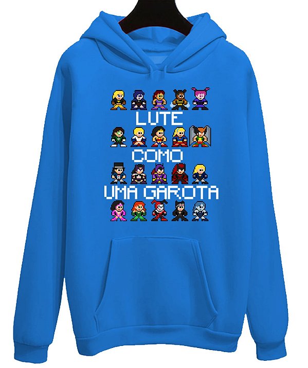 empoderamento, feminista, lute, garota - Player Sete Qual o seu jogo? - Camisetas, blusas de moletom casacos chinelos bonés.