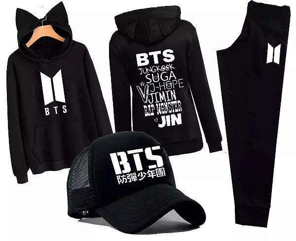 moletom feminino de bts