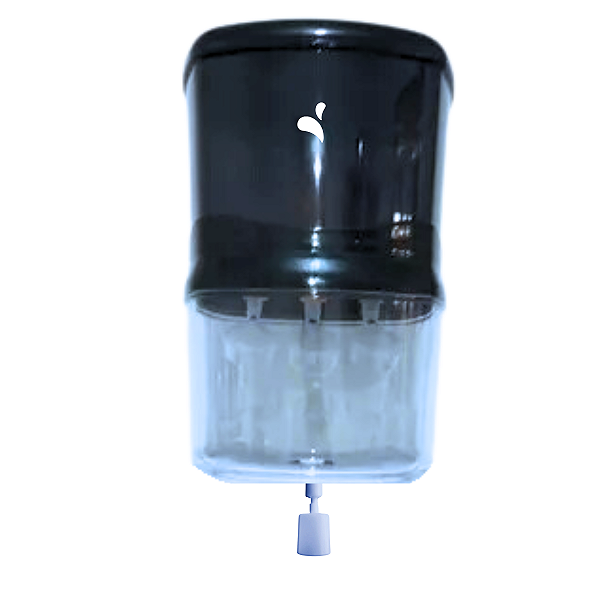 Galão Filtrante Preto com Transparente – 3 Velas