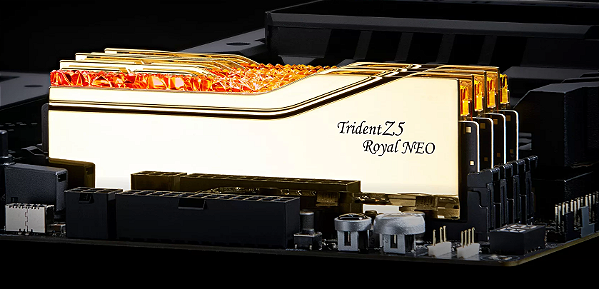 Memória DDR5 32GB 6000mhz CL26 AMD Expo G.Skill Trident Z5 Royal