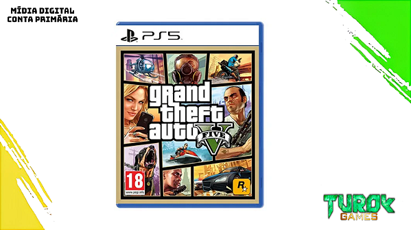GTA V DIGITAL - PS4/PS5