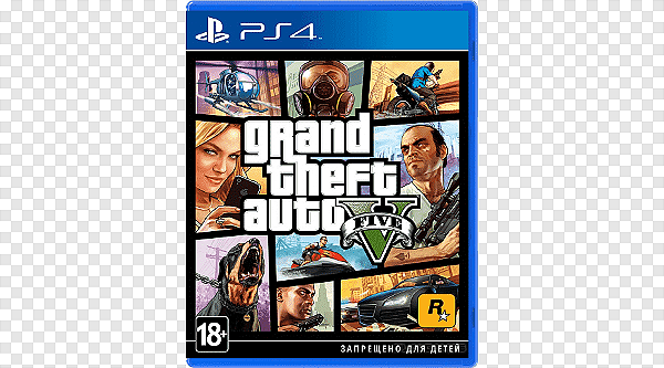 Grand Theft Auto V PS4 Jogo Original Seminovo Mídia Física
