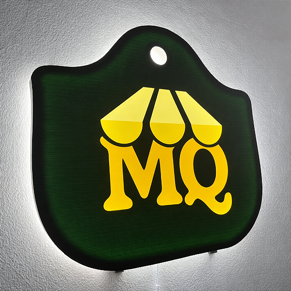 Luminoso Minha Quitandinha 42x45cm Uso Externo