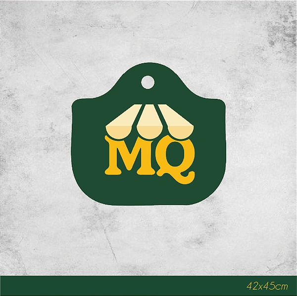 Luminoso Minha Quitandinha 42x45cm Uso Externo