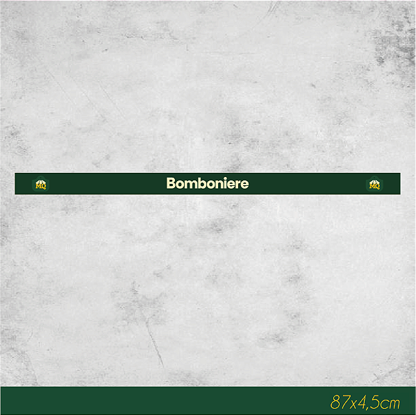 Faixa de Gôndola Bomboniere 87x4,5cm - Empório