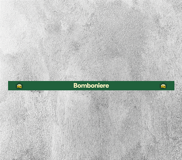 Faixa de Gôndola Bomboniere 75X4,5cm - Empório