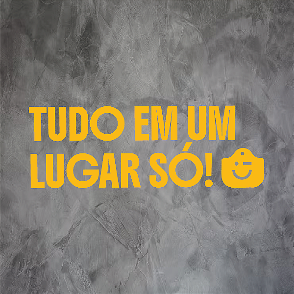 Adesivo para Parede Frase 120x40cm