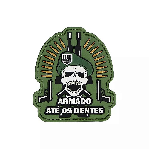 Patch Caveira - Br Force
