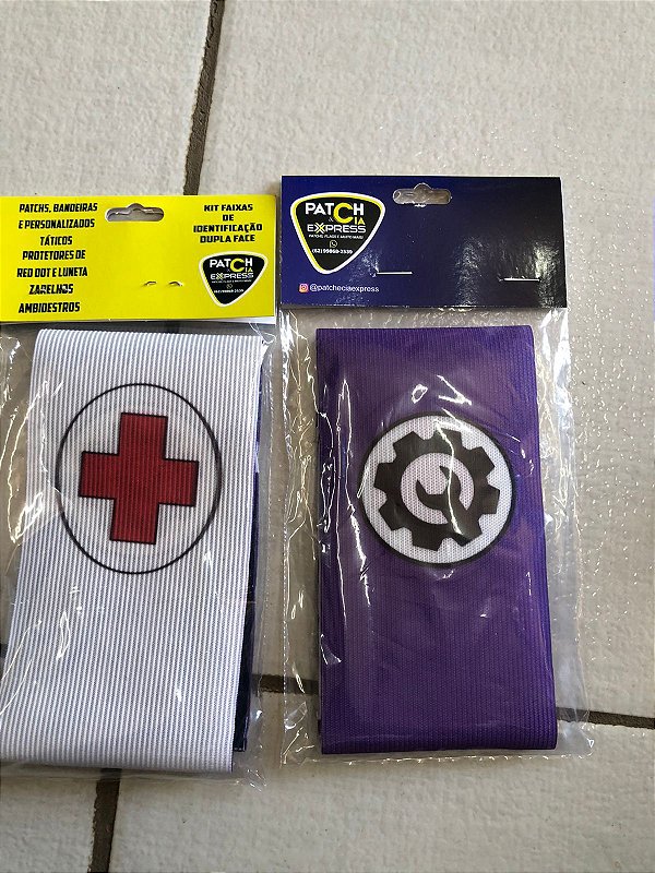 kit faixas de identificação dupla face AIRSOFT