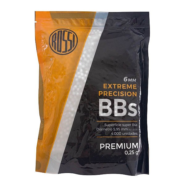 Esferas de Plástico Rossi  0,20g 6.0mm (4.000UN)