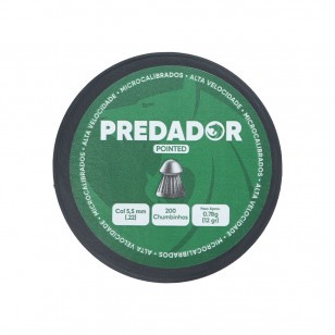 Chumbinho Predador Conic 5,5mm (200un)