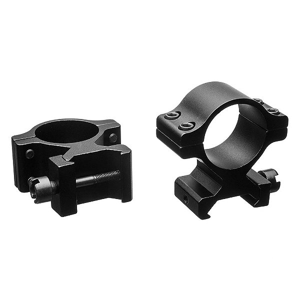 Mount para trilho Picatinny Tasco  p/ lunetas 1pol. Alto