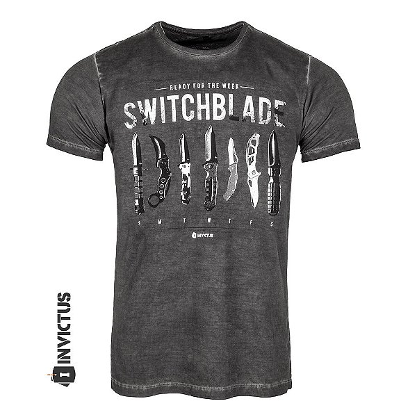 CAMISETA- INVICTUS - CONCEPT SWITCHBLADE