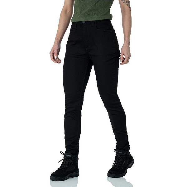 Calça Jeans Fem. Invictus Amazona - Preta
