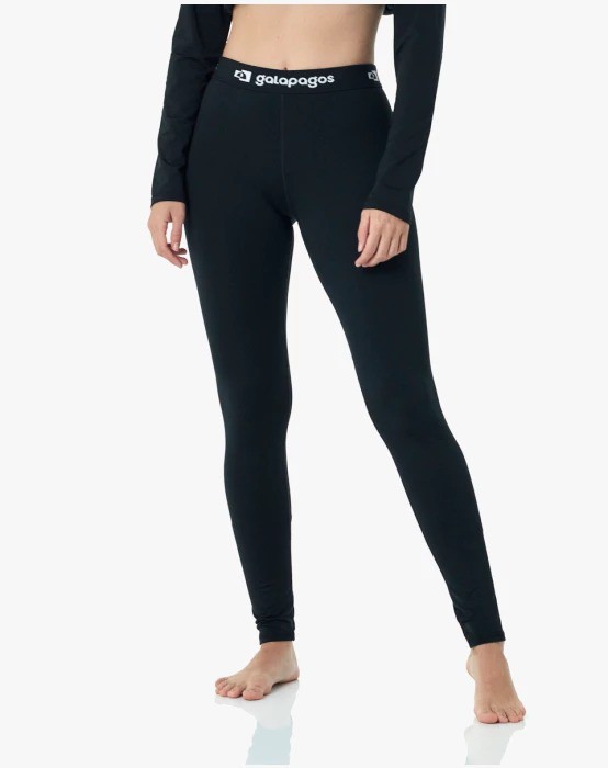 Calça Legging Fem. Lithium Thermo Galapagos - Preta
