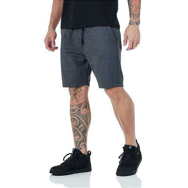 Bermuda Invictus Moleton Hidden - Cinza
