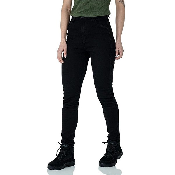 Calça Jeans Fem. Invictus Skadi - Preto