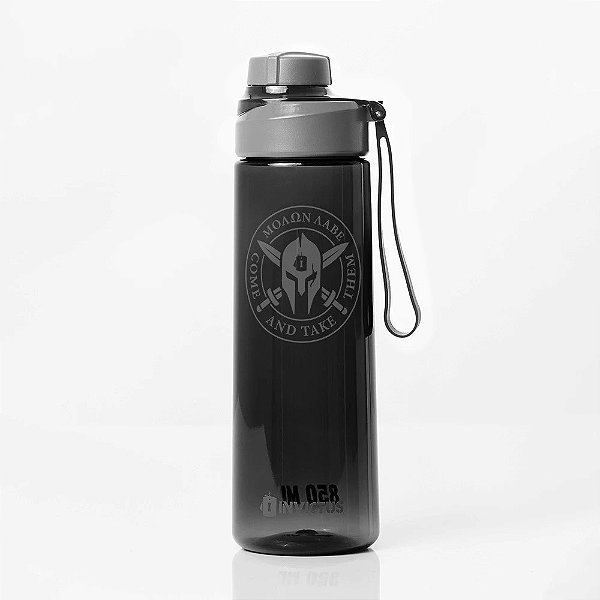 Garrafa Acqua Spartan 850ml - Invictus - Preto