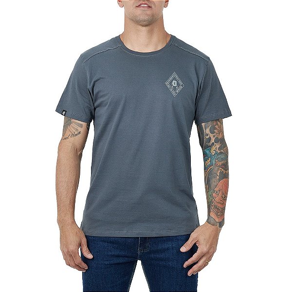 T-Shirt Motorcycle Born To Ride Grafite - Invictus