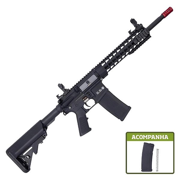 Rifle Airsoft 27229 AEG M4 Keymod SA-F02 Black Serie Flex - Specna Arms
