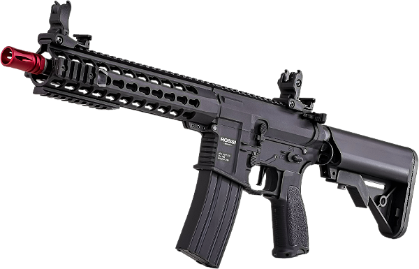 Rifle Airsoft Rossi - AR15  Neptune 10 Short Elet. 6mm + 2 mid cap