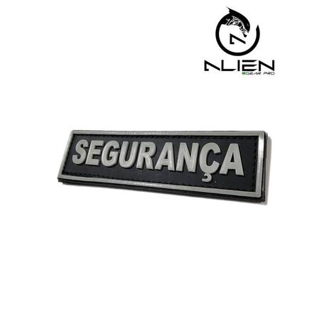 Patch Emborrachado Segurança Negativo Peito - Alien