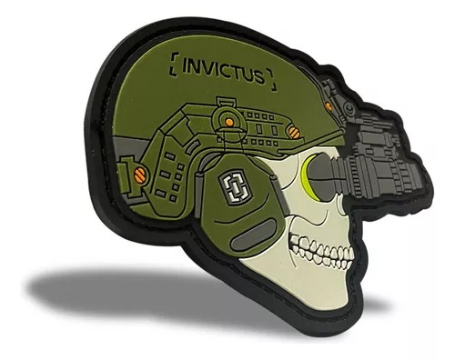 Patch Caveira Night Vison - Invictus