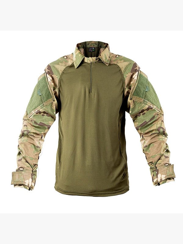 Combat Shirt X Five / Verde/Mult Forest - Fox Boy