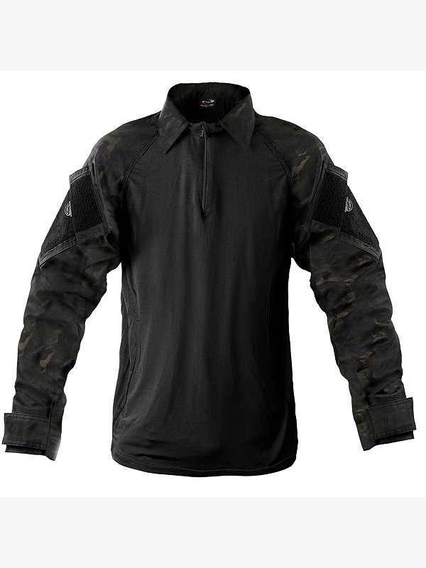 Combat Shirt X Five / Preto/Mult Forest Black - Fox Boy