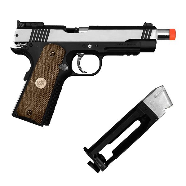Pistola de Airsoft CO2 Wingun 1911 Special Metal - 6mm