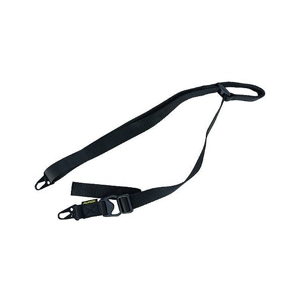 Bandoleira 1 e 2  Pontas  C/ Ajuste Rápido e Espessura Reforçada de 2.0mm - Aurok - Preta