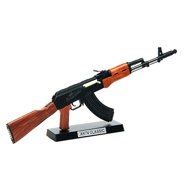 Miniatura Decorativa em Metal - AK74 Classic
