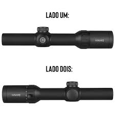 LPVO Luneta Vantage 30 WA 1-8x24 Ret Tactical BDC 5,56 - Hawke