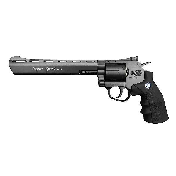 Revólver de Pressão CO2 Wingun 703B  8Pol. Metal - 4.5mm