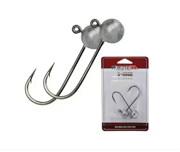 Anzol Jighead Super Ball 4/0 4gr  c/ 02 un - Monster 3X
