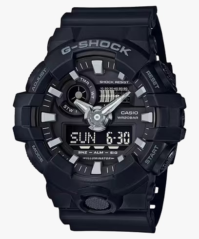 Relógio de Pulso Digital Analógico GA-700-1B - G-Shock
