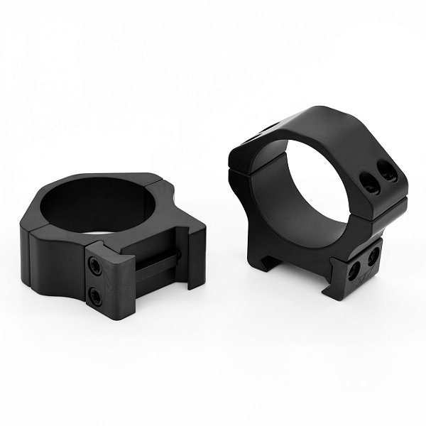 Mount 30mm Low - Baixo - Preto - Warne